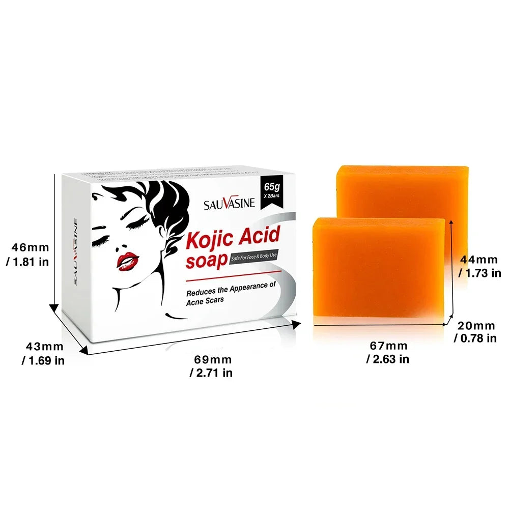 Handmade Kojic Acid Soap for Brightening Skin Exfoliation - Smarsty