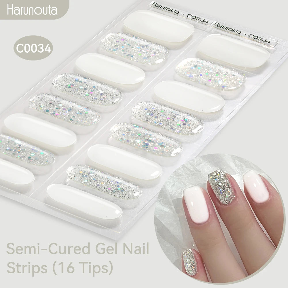 Gradient Auroras Gel Nail Strips for Easy DIY Manicure - Smarsty