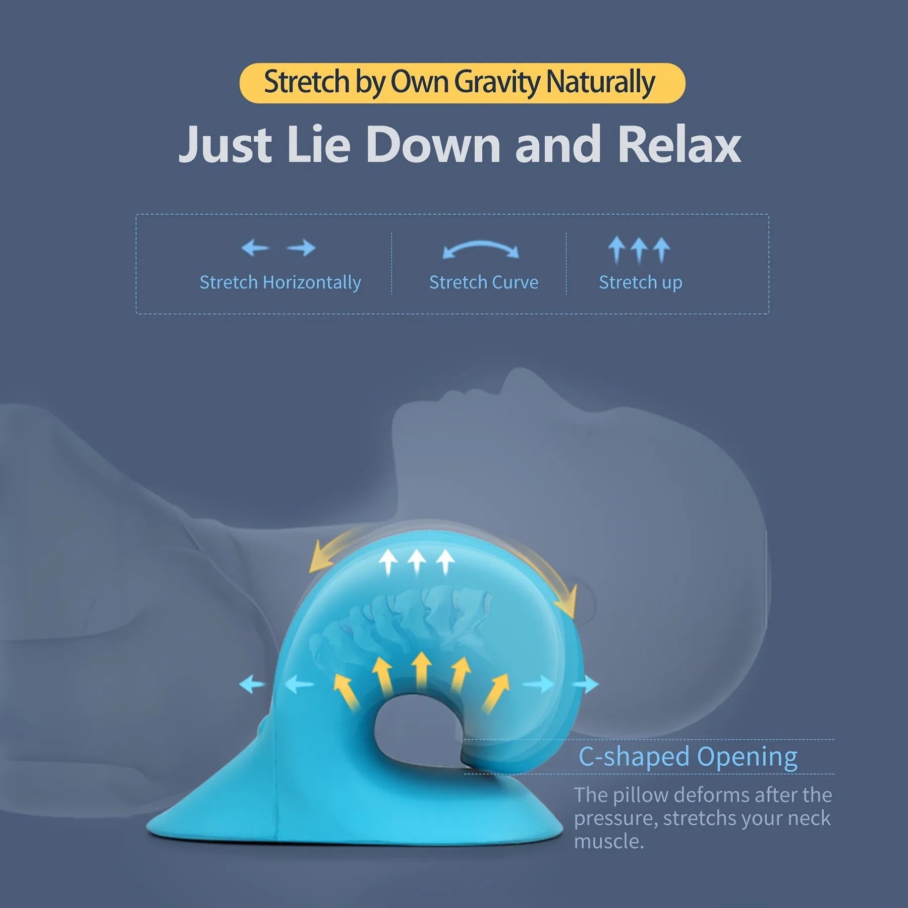 Eva Neck And Shoulder Relaxer For Pain Relief - Smarsty