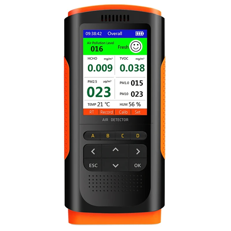 Portable Air Quality Monitor for CO2 and PM 2.5 Detection - Smarsty