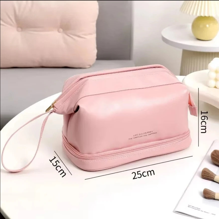 Large Capacity Travel Cosmetic Case With Portable Design - Smarsty