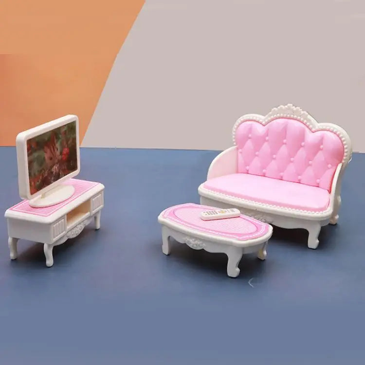 Original Toys Miniature Items Furniture Family Toys Dollhouse LivingRoom Bathroom Kitchen Set Pretend Creative Ideas Kids Toys by Smarsty
