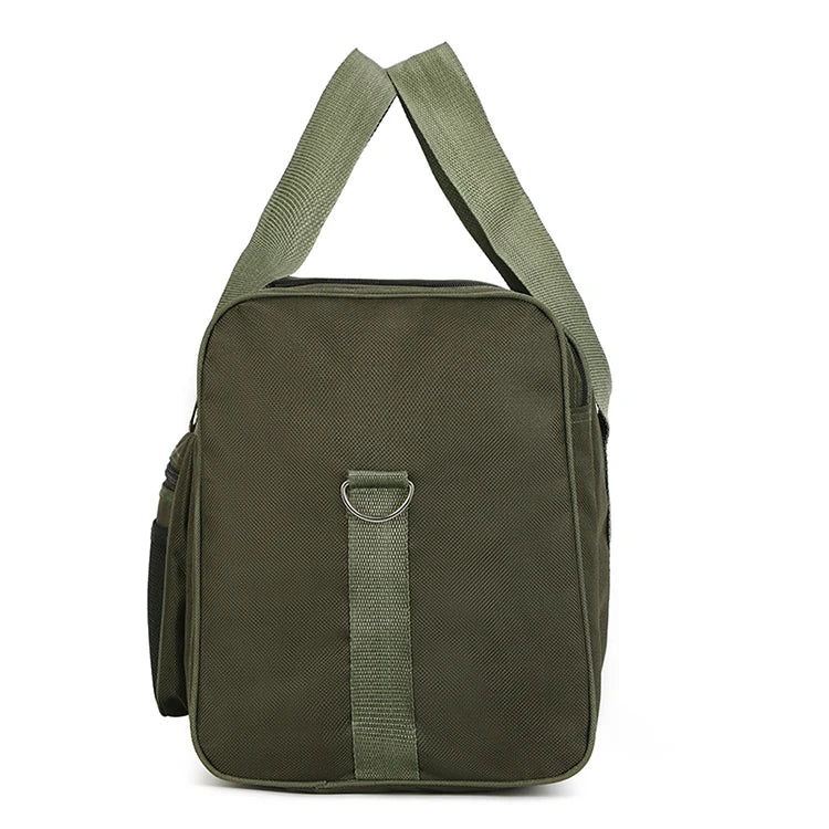 Large Capacity Luggage Bag Travel Duffle With Shoulder Strap - Smarsty