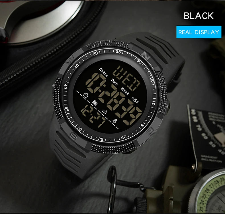 SANDA Military Sport Digital Watch Waterproof and Shockproof - Smarsty