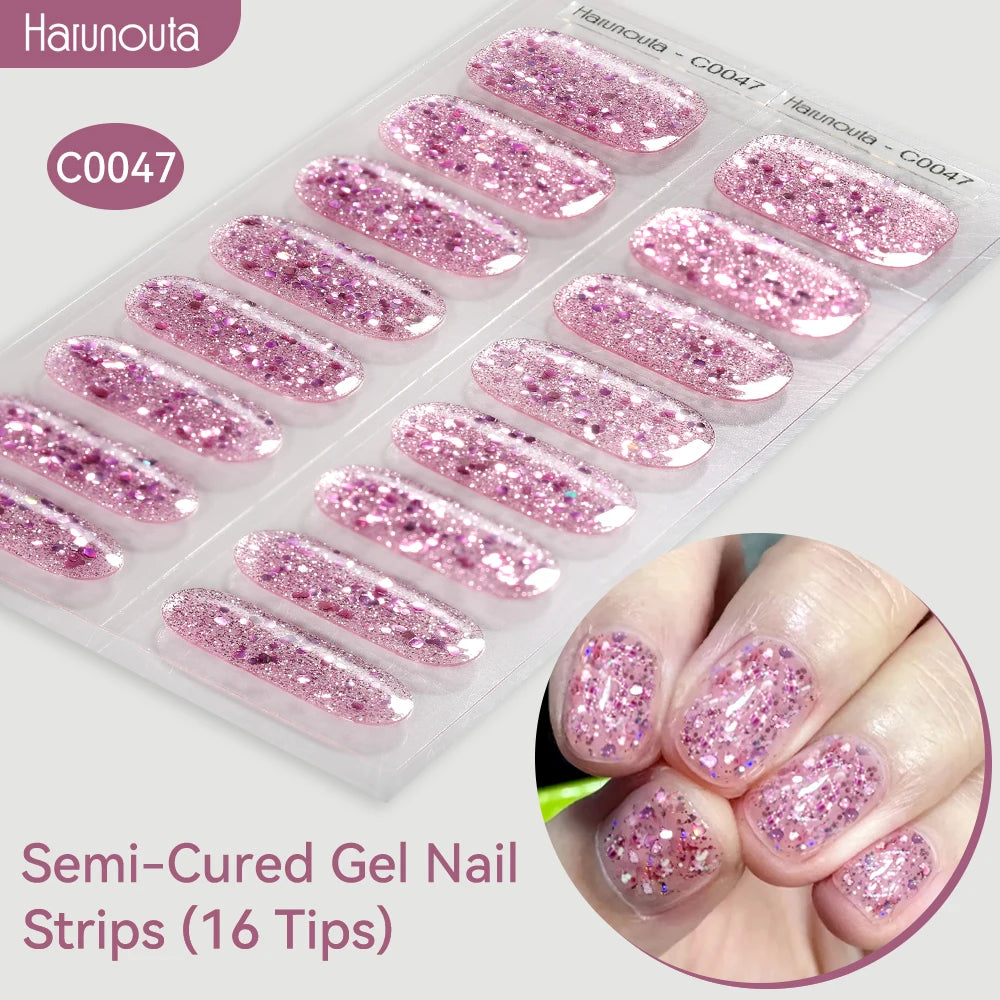 Gradient Auroras Gel Nail Strips for Easy DIY Manicure - Smarsty