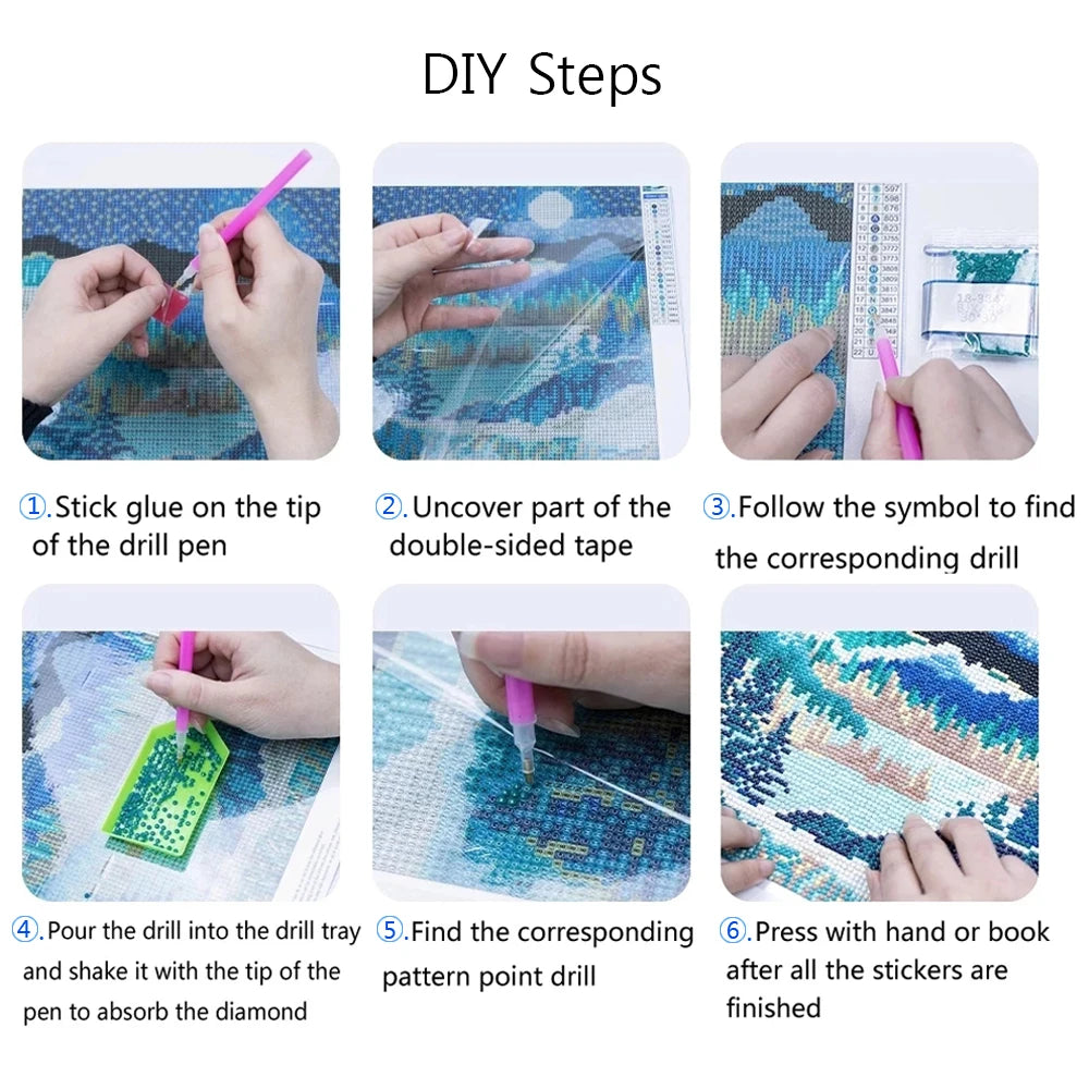 5D DIY Diamond Painting Landscape Art Set - Smarsty