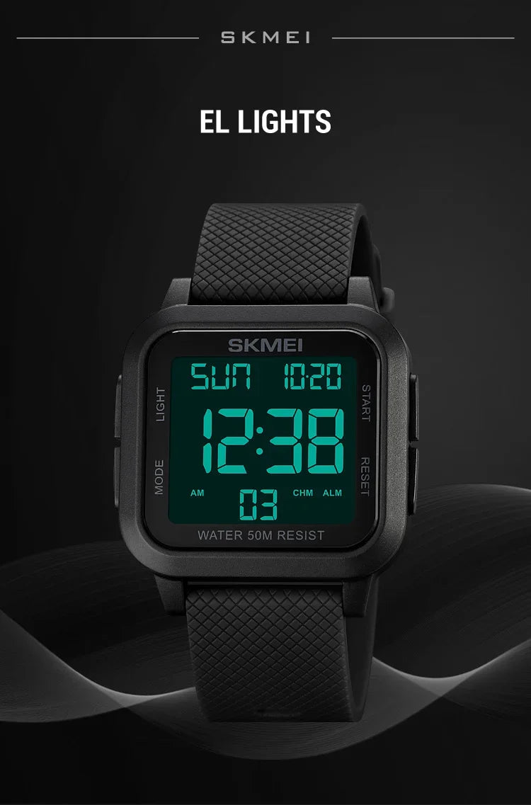 Skmei 1894 Military Waterproof Digital Watch for Men - Smarsty