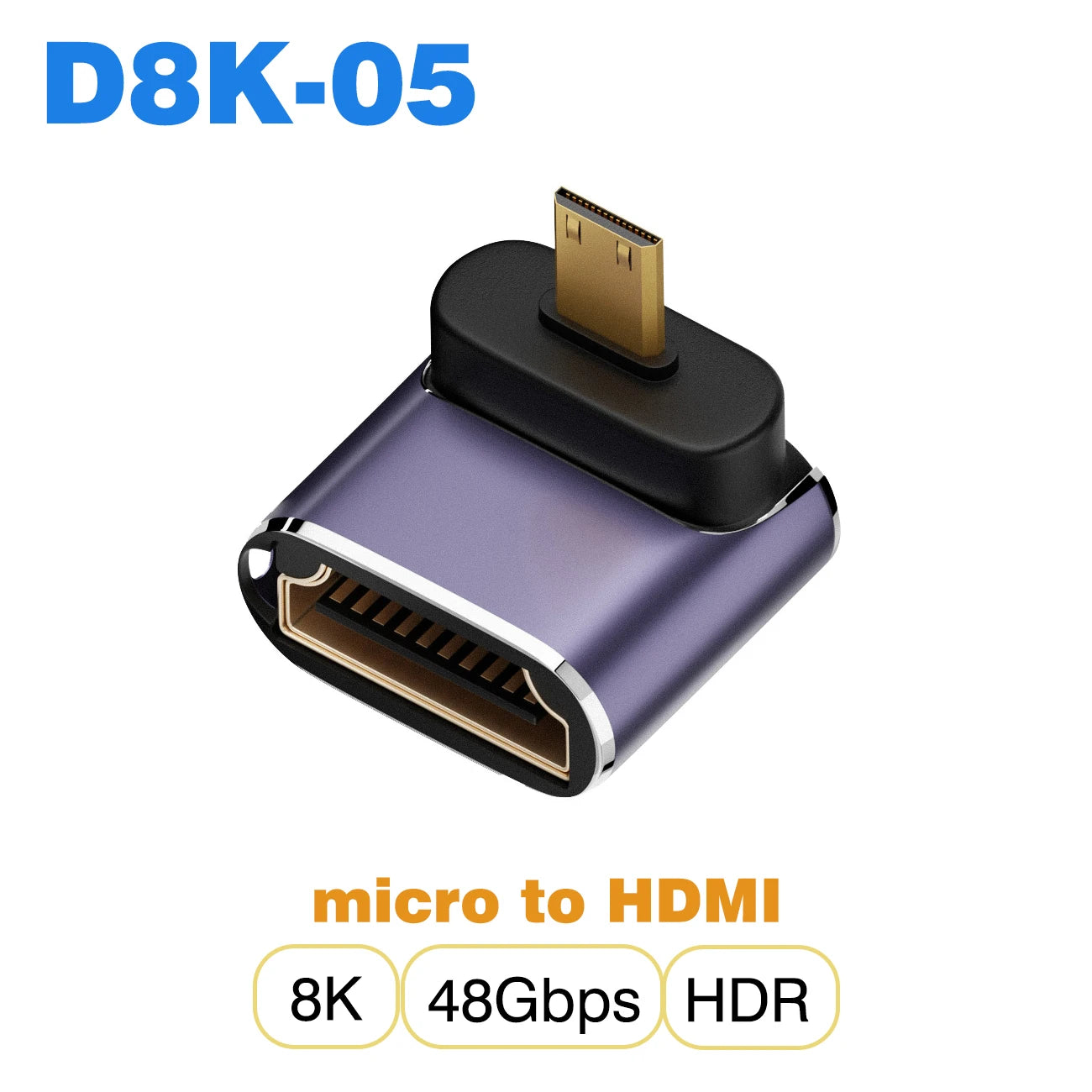 UGOURD HDMI 2.1 Cable Adapter for 8K 60Hz Support - Smarsty