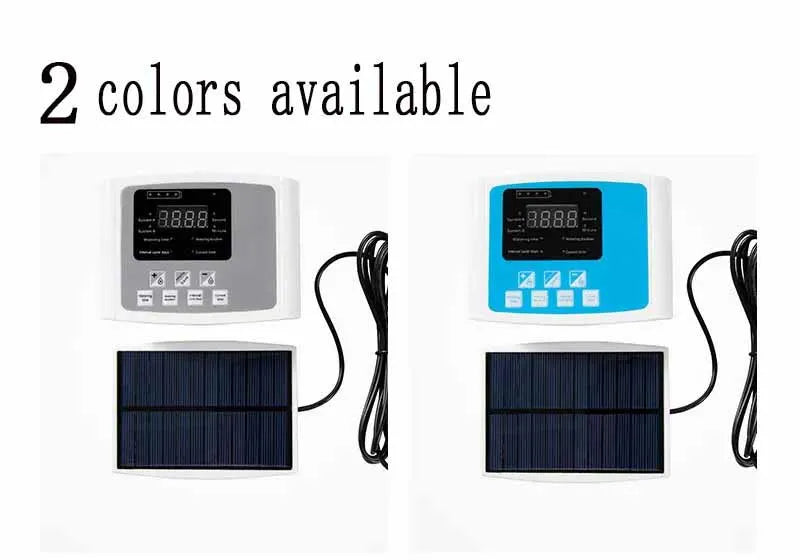 Solar Powered Automatic Garden Drip Irrigation Timer System - Smarsty