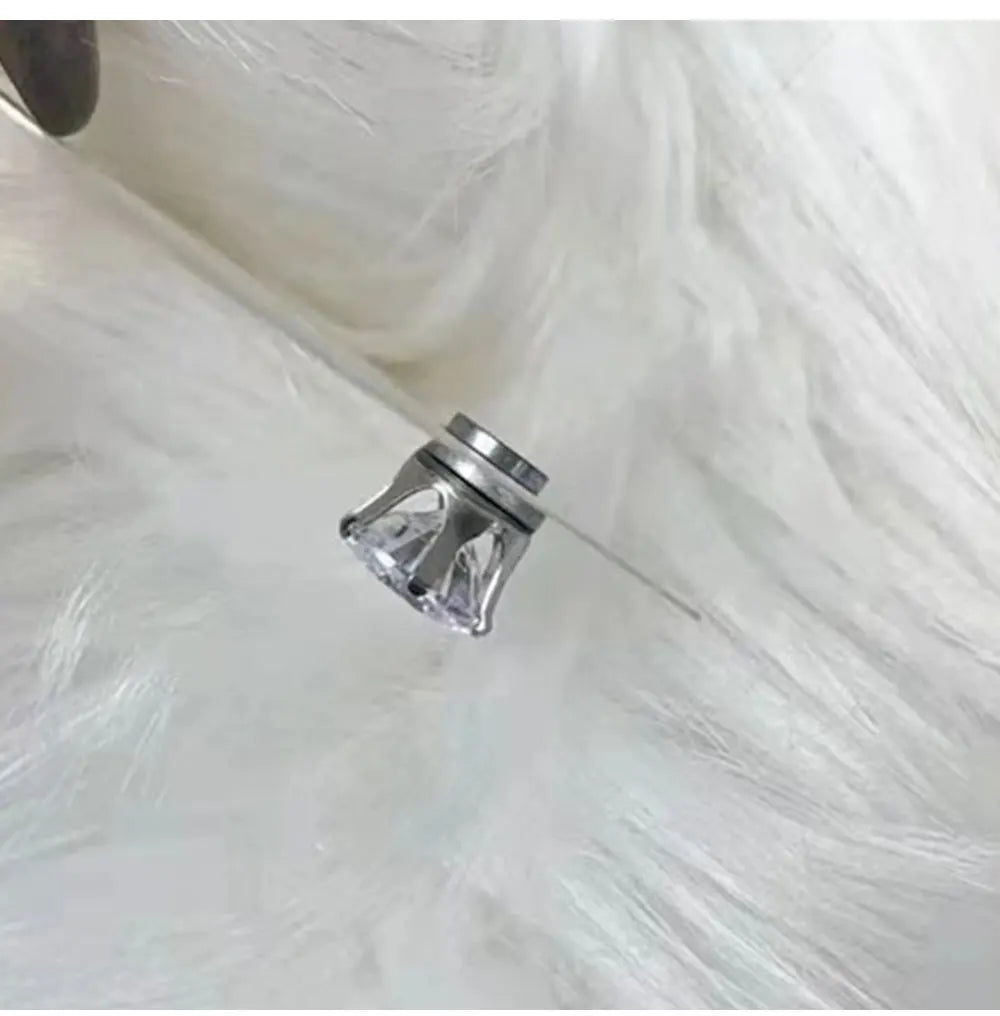 Fashion Crystal Magnetic Clip Earrings for Men and Women - Smarsty