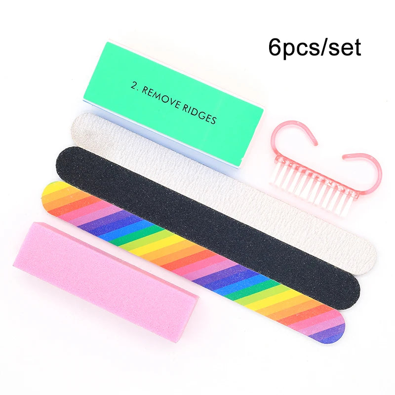 Nail Art Buffer Block for Smooth Manicure Finish - Smarsty