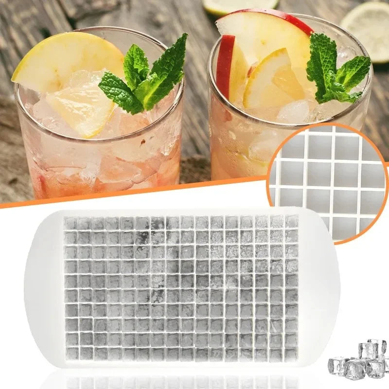 4/6/8/15/160 Grid Big Ice Tray Mold Giant Jumbo Large Food Grade Silicone Ice Cube Square Tray Mold DIY Ice Maker Ice Cube Tray - Smarsty