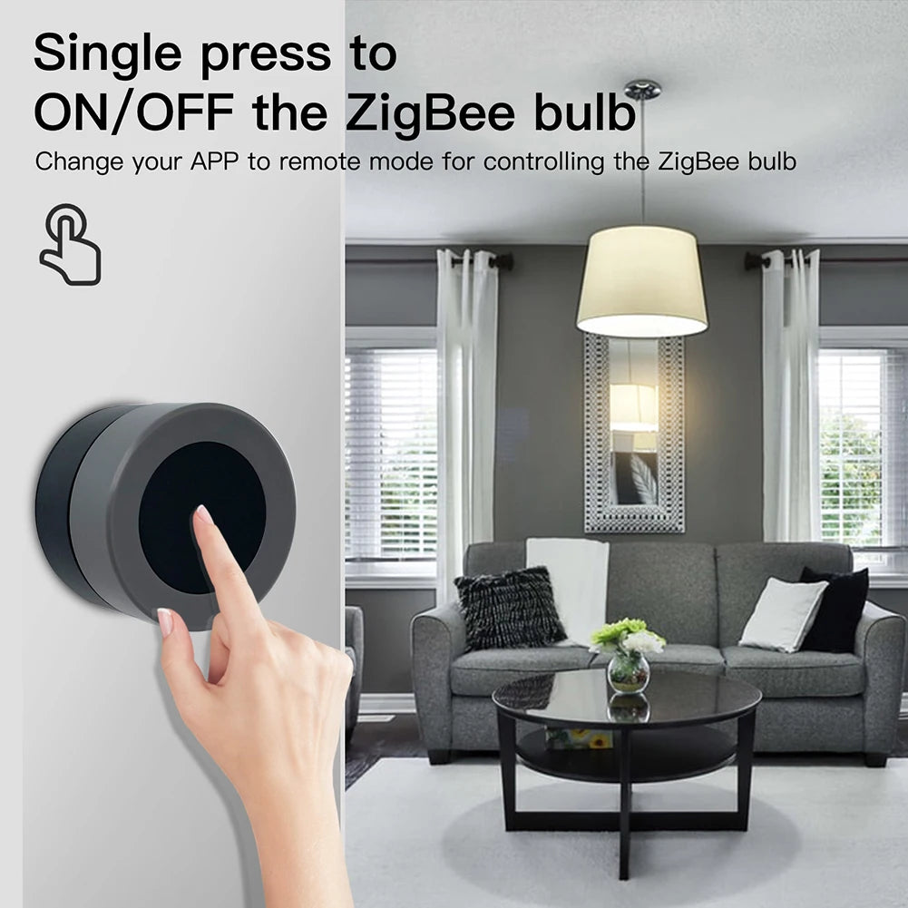 MOES ZigBee Smart Knob Switch Wireless Scene Controller - Smarsty
