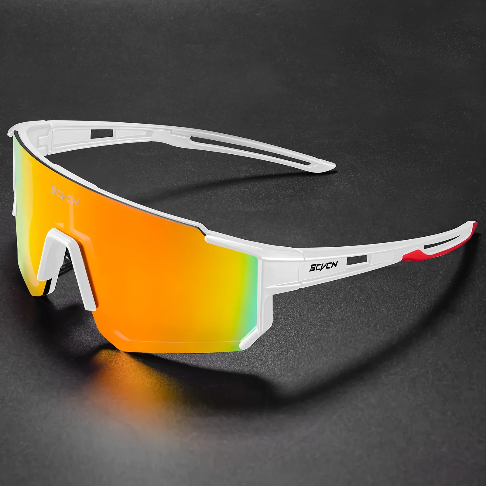 SCVCN Cycling Glasses Outdoor Sports Sunglasses Men MTB Cycling Sunglasses Women Road Bike Goggles UV400 Bicycle Eyewear