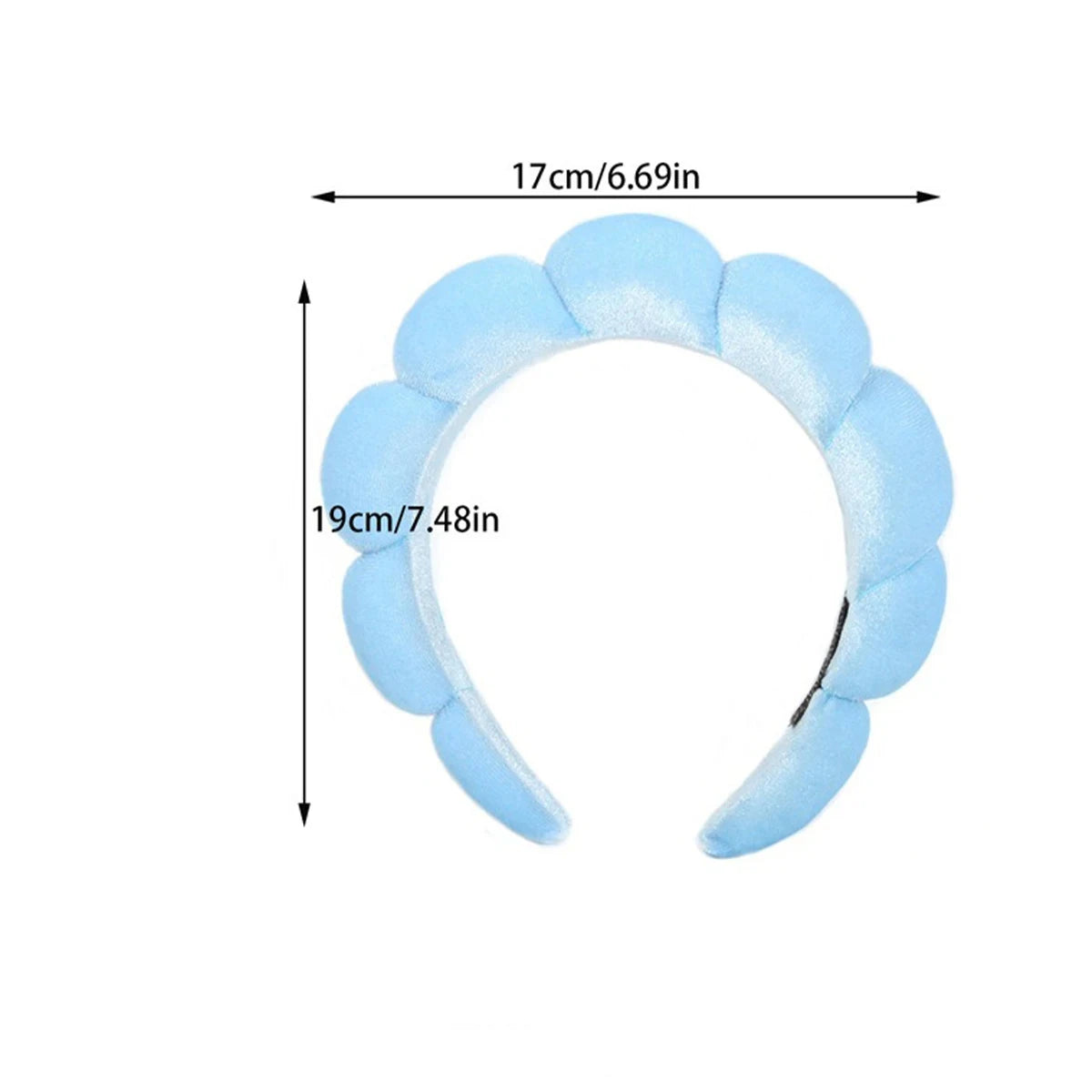 Microfiber Spa Headband Soft Absorbent Face Washing - Smarsty
