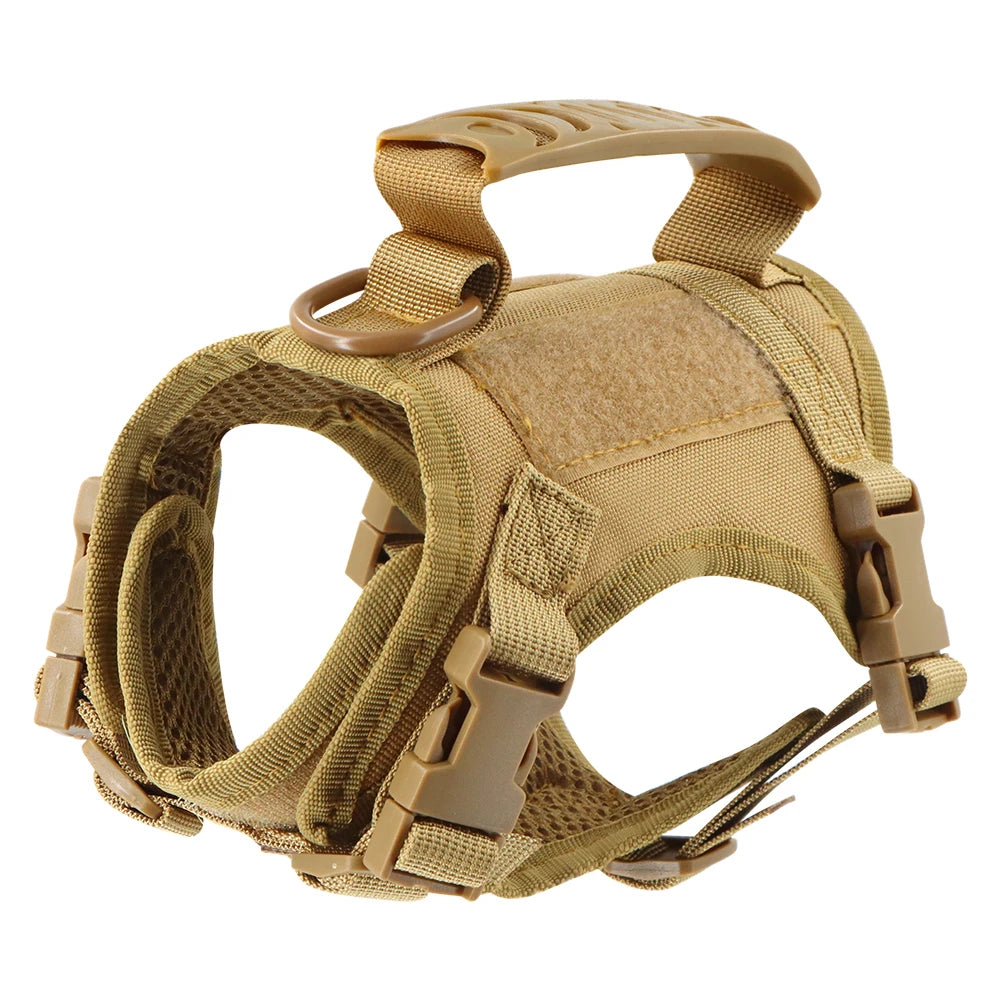 Adjustable Tactical Puppy Harness and Leash for Training - Smarsty