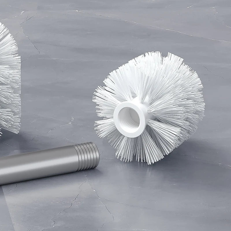 Toilet Brush Holder with Disposable Brush Head - Smarsty