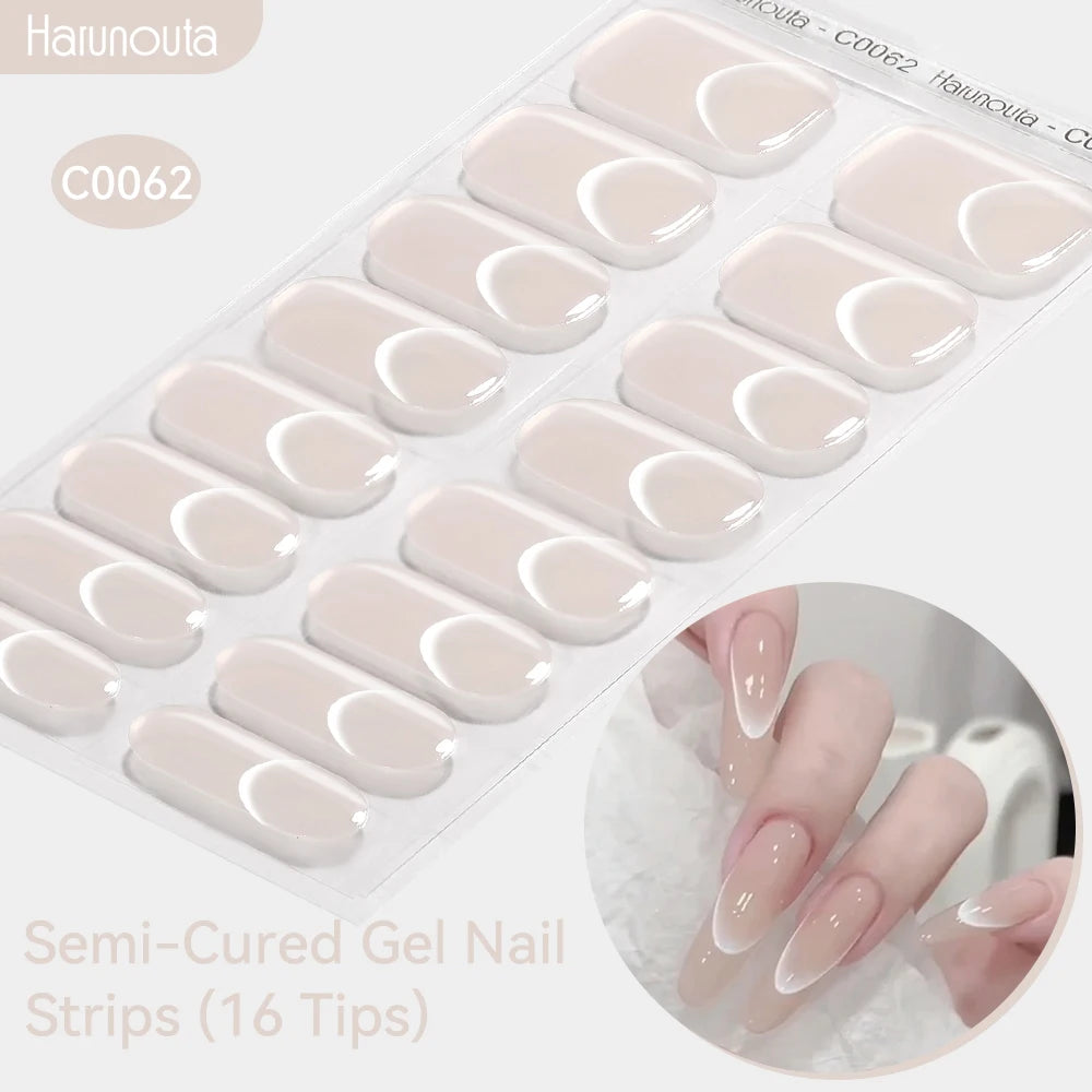 Gradient Auroras Gel Nail Strips for Easy DIY Manicure - Smarsty