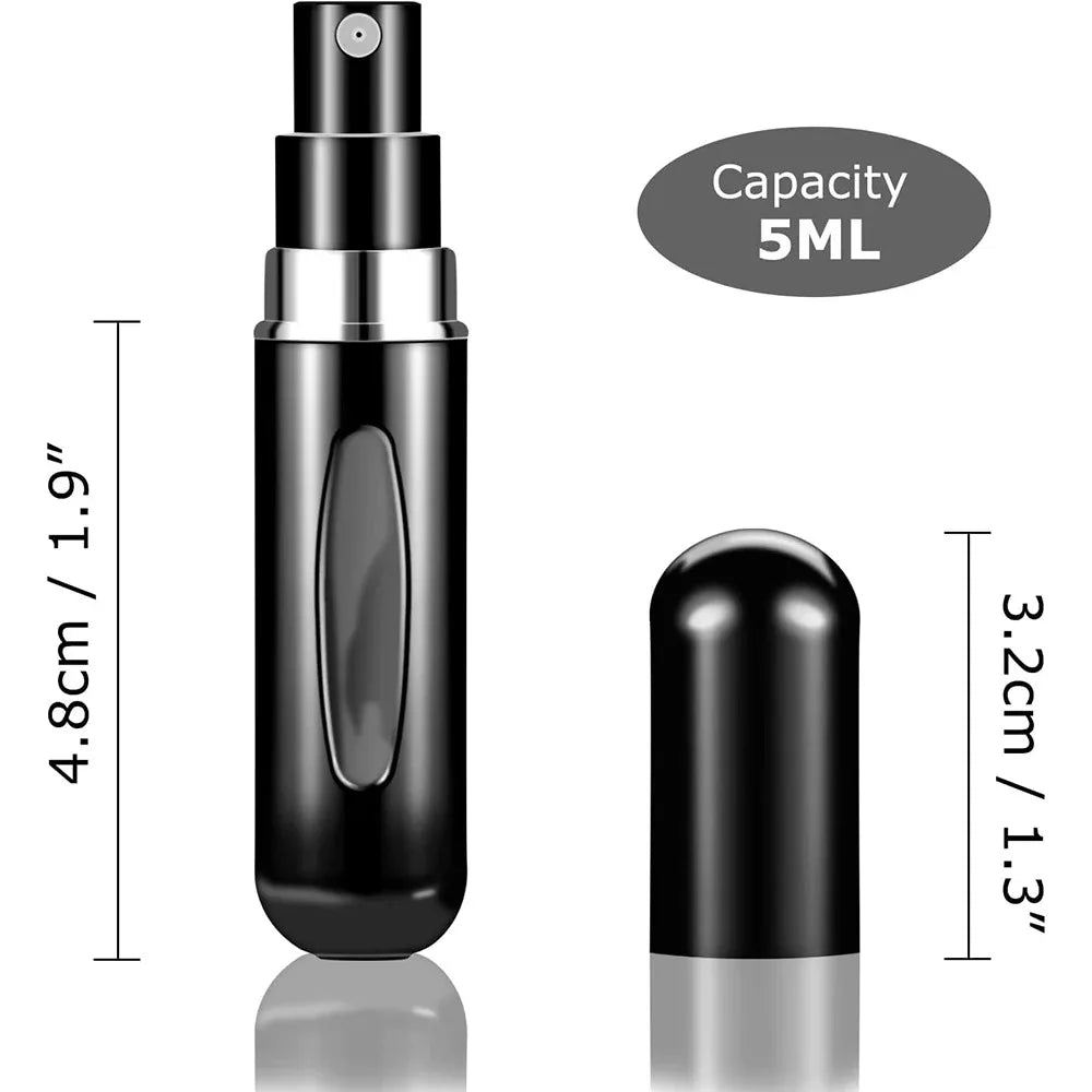 5ml Portable Perfume Atomizer Travel Spray Bottle - Smarsty