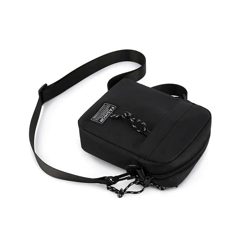 Compact Square Crossbody Bag With Oxford Cloth Durability - Smarsty