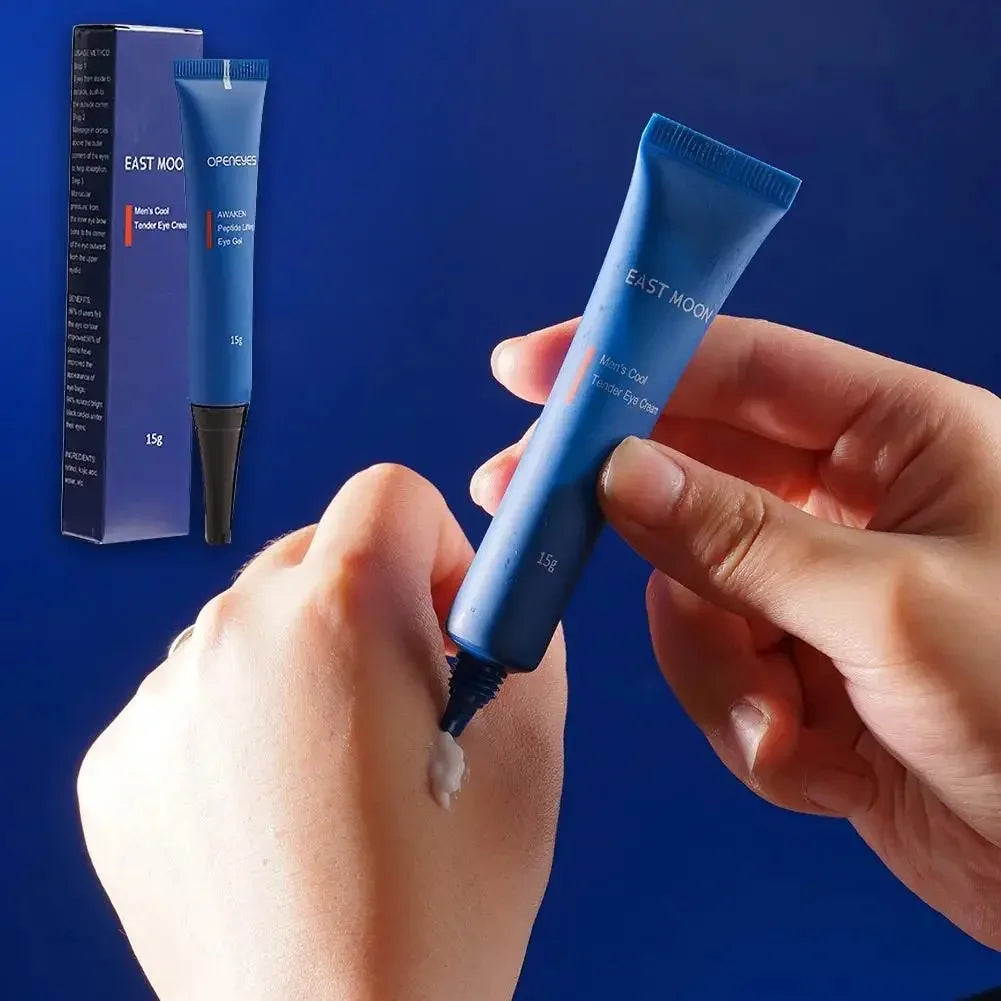 Men's Hyaluronate Eye Cream for Dark Circles and Puffiness - Smarsty