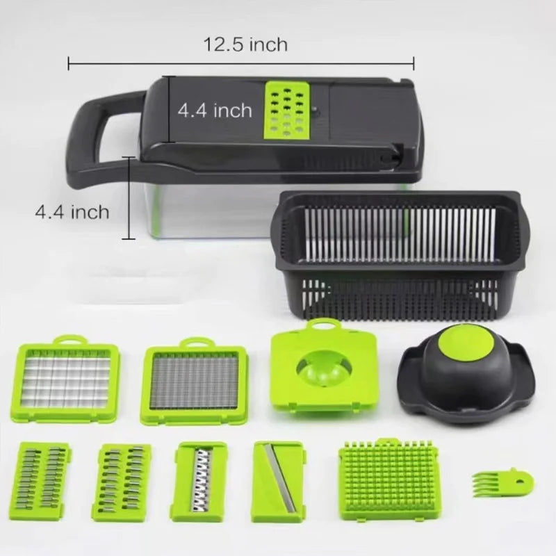 Valentine's Gift Safe Hand Guard Vegetable Cutter, for Cooking Together. 33x12cm, Shows Your Care