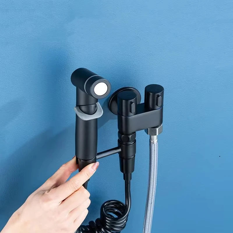 Portable Cold Water Bidet Sprayer Set for Easy Cleaning - Smarsty
