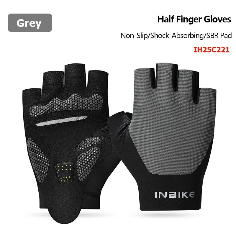 INBIKE Summer Cycling Gloves Shock Absorbing Breathable - Smarsty