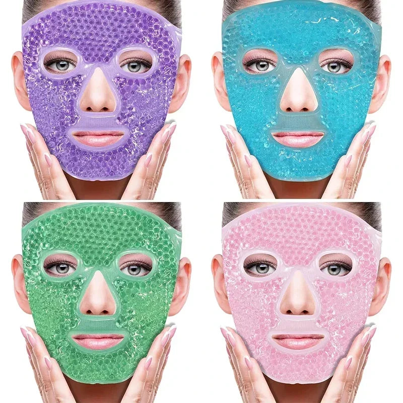 Full Face Gel Beads Eye Mask for Puffiness Relief - Smarsty