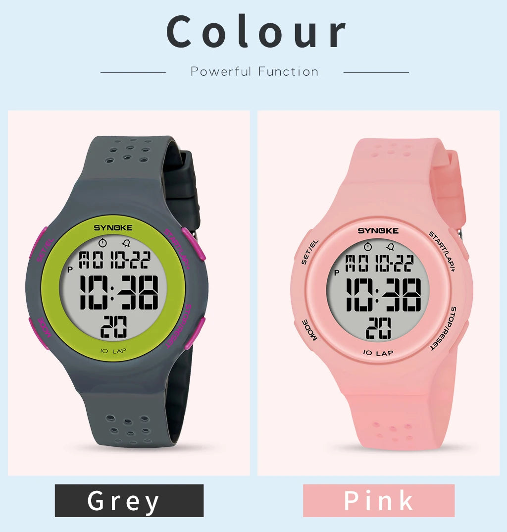 Waterproof Outdoor Sport Watch for Men with LED Display - Smarsty