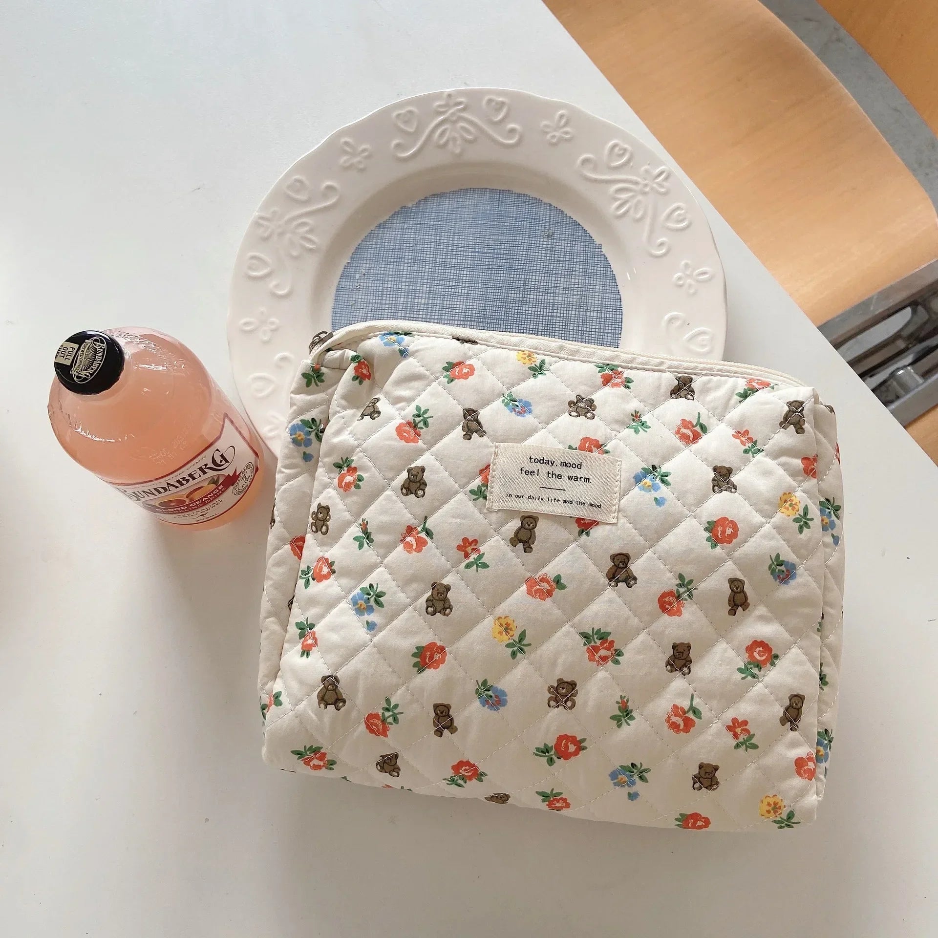 Large Capacity Women's Cosmetic Bags Cases Casual Ladies Small Storage Bag with Zipper Female Travel Clutch Bag Small Handbags - Smarsty