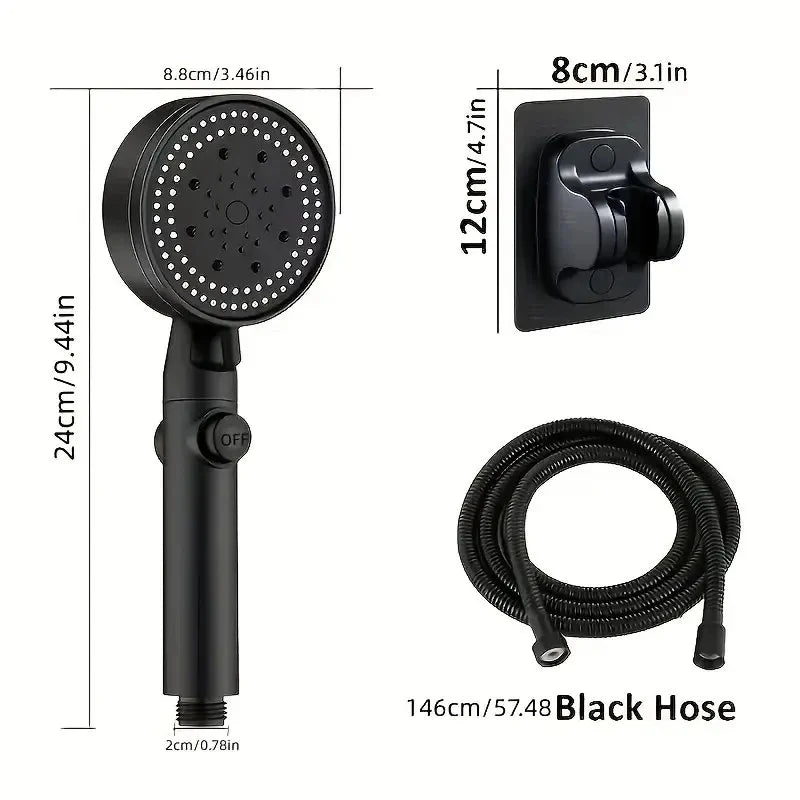 Stainless Steel Wall Mounted Shower Faucet with Hot Cold Control - Smarsty