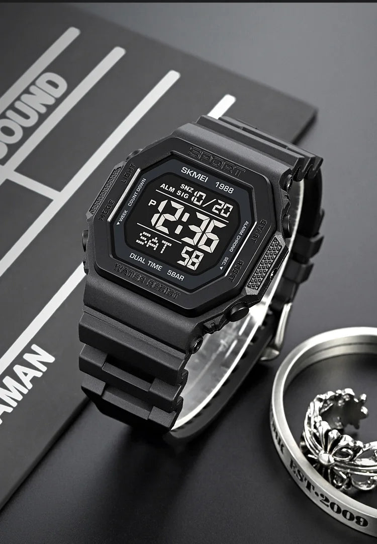 SKMEI Military Countdown Chrono Watch for Men - Smarsty