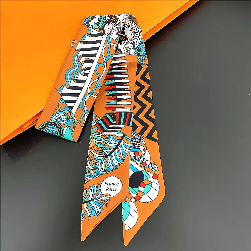 Silk Summer Scarf for Women Lightweight Neckwear - Smarsty