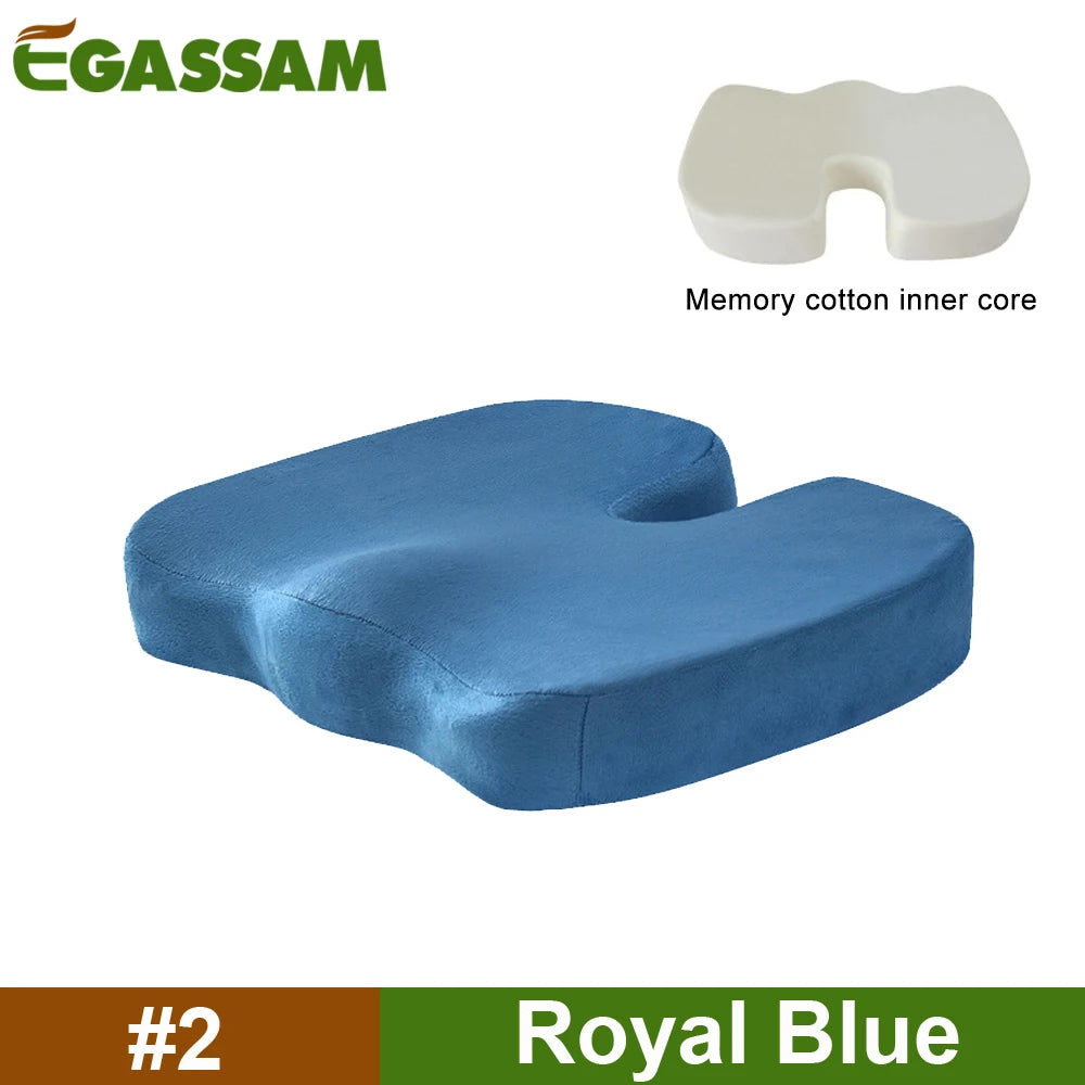 Memory Foam Seat Cushion for Tailbone Pain Relief - Smarsty