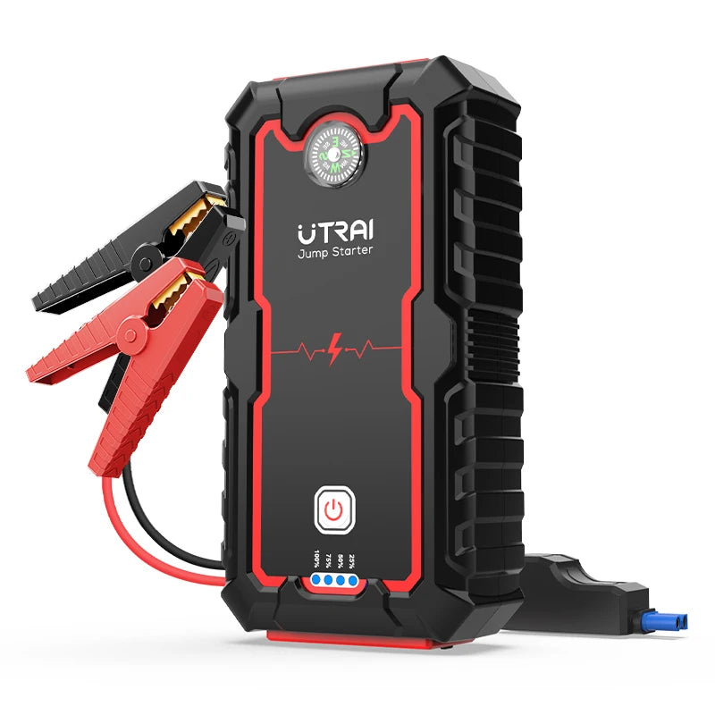 UTRAI Power Bank 2000A Jump Starter Portable Charger Car Booster 12V Auto Starting Device Emergency Car Battery Starter