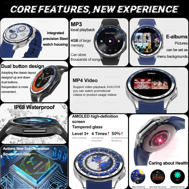 2024 OPPO Watch X Smartwatch with 4G Music and Video - Smarsty