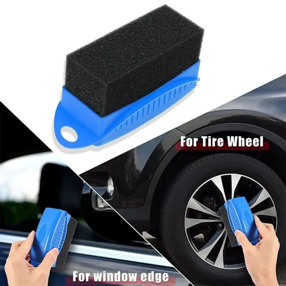 Car Wheel Polishing Brush With Cover And Tire Sponge Kit - Smarsty
