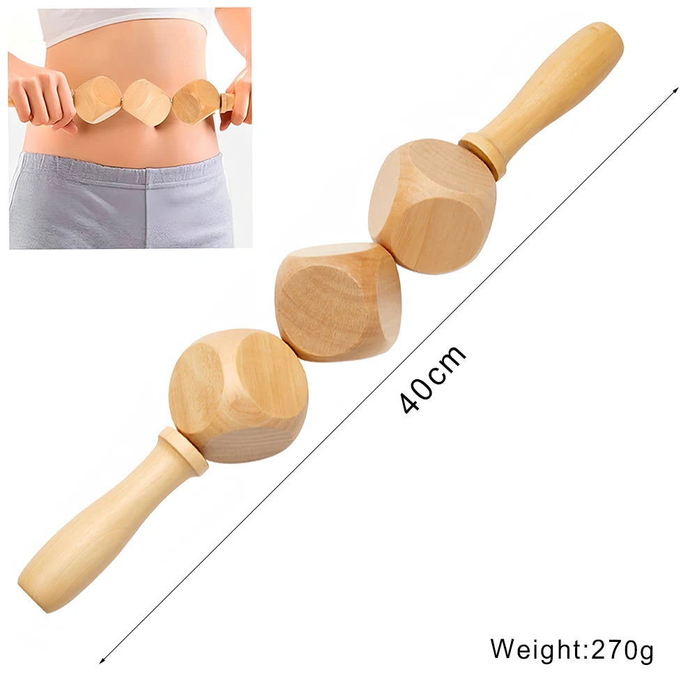 Wooden Lymphatic Drainage Massage Tools for Body Shaping - Smarsty