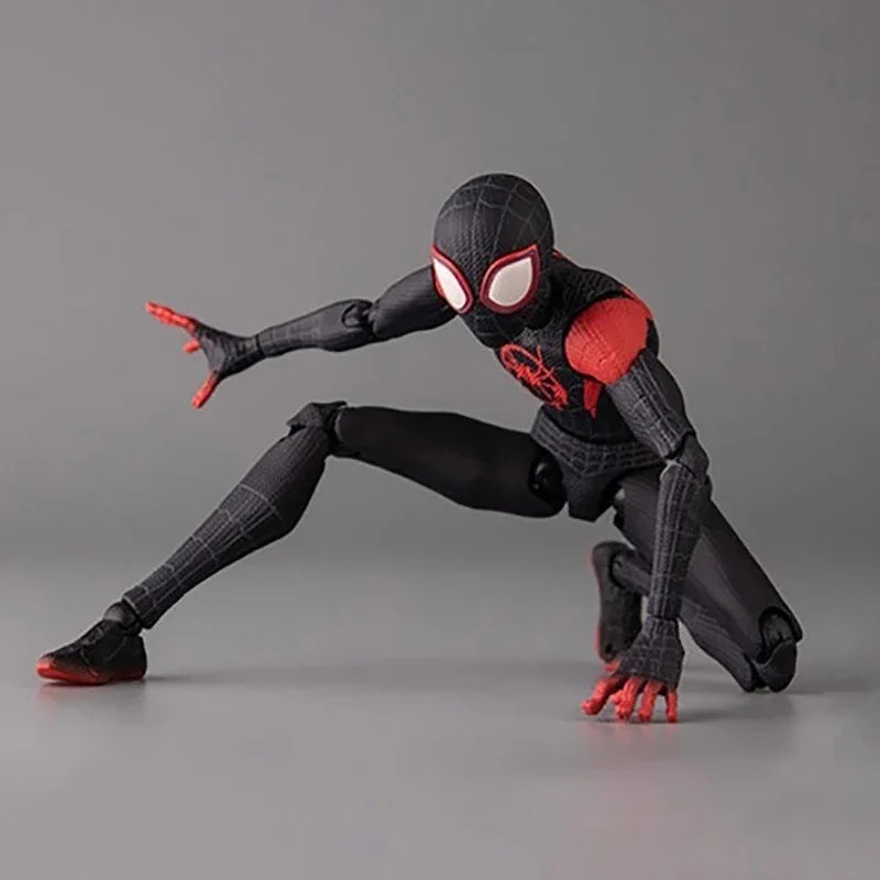 Action Figure Miles Morales Spider-Man Into the Spider Verse Sv Action Collection Sentinel Marvel Figures Model Toys