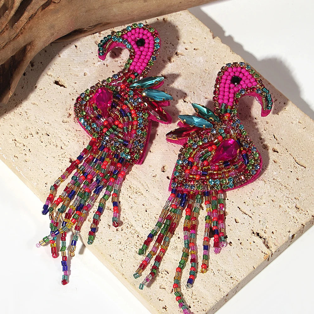 Handmade Bohemian Starfish Drop Earrings for Women - Smarsty
