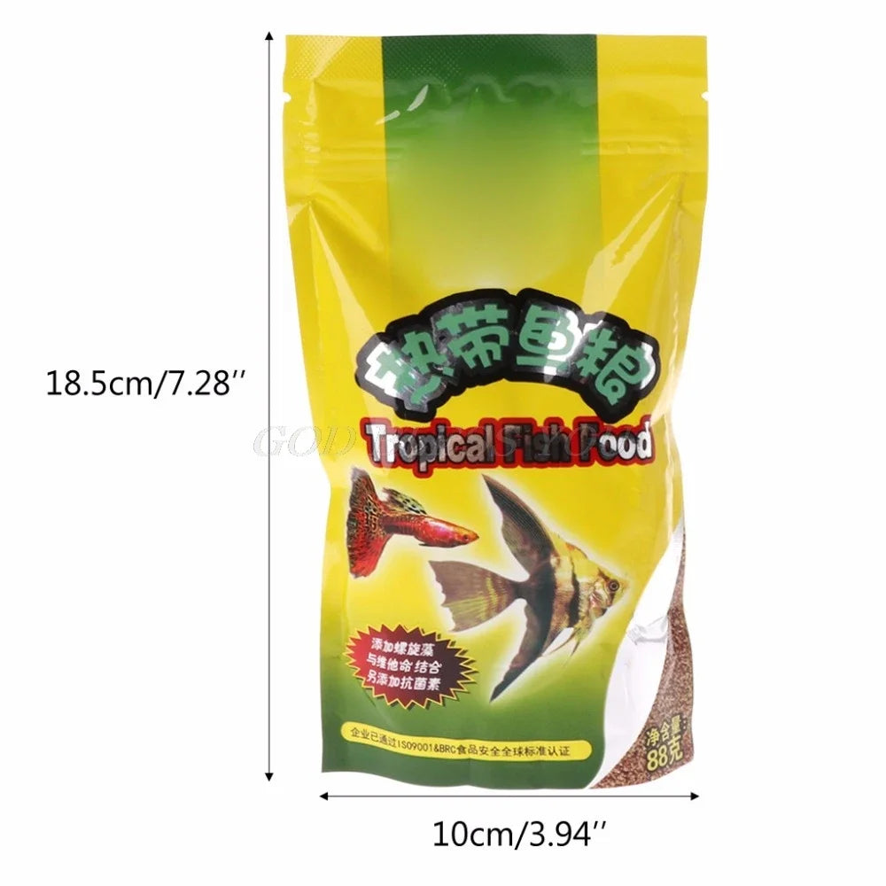 Tropical Fish Food for Guppies and Lantern Fish - Smarsty