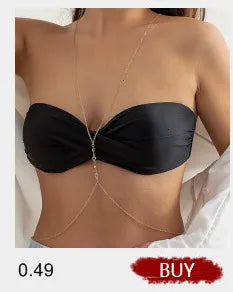 PuRui Sexy Crystal Glass Belly Chain for Women - Smarsty