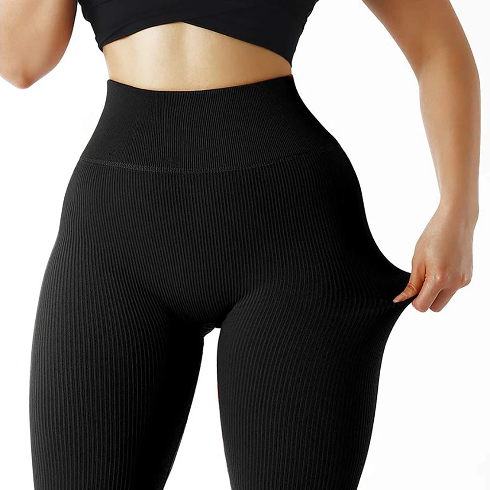 Sexy Gym Leggings Women Fitness Seamless Compression Leggings Women Running Outdoors Activewear Pants - Smarsty