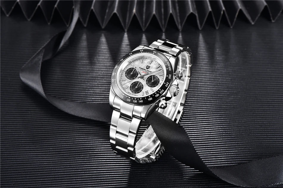 PAGANI DESIGN Men's Waterproof Chronograph Quartz Watch - Smarsty