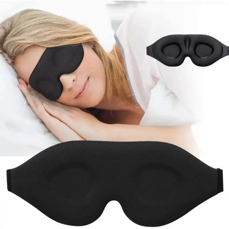 3D Adjustable Eye Mask for Comfortable Light Blocking - Smarsty