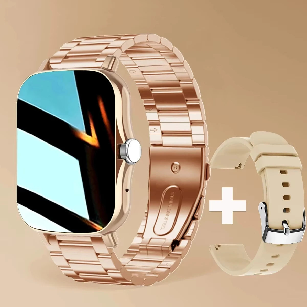 LAXASFIT Smart Watch with Heart Rate Monitor and Bluetooth - Smarsty