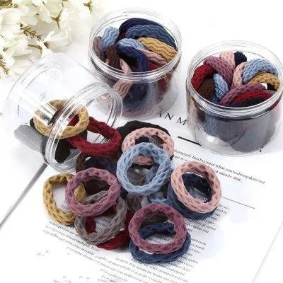 10PCS High Elasticity Hair Ring Set for Durable Ponytails - Smarsty