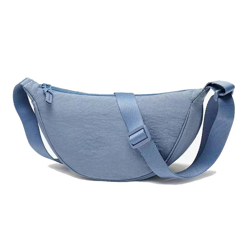 Dumpling Shaped Single Shoulder Bag Crossbody Style - Smarsty