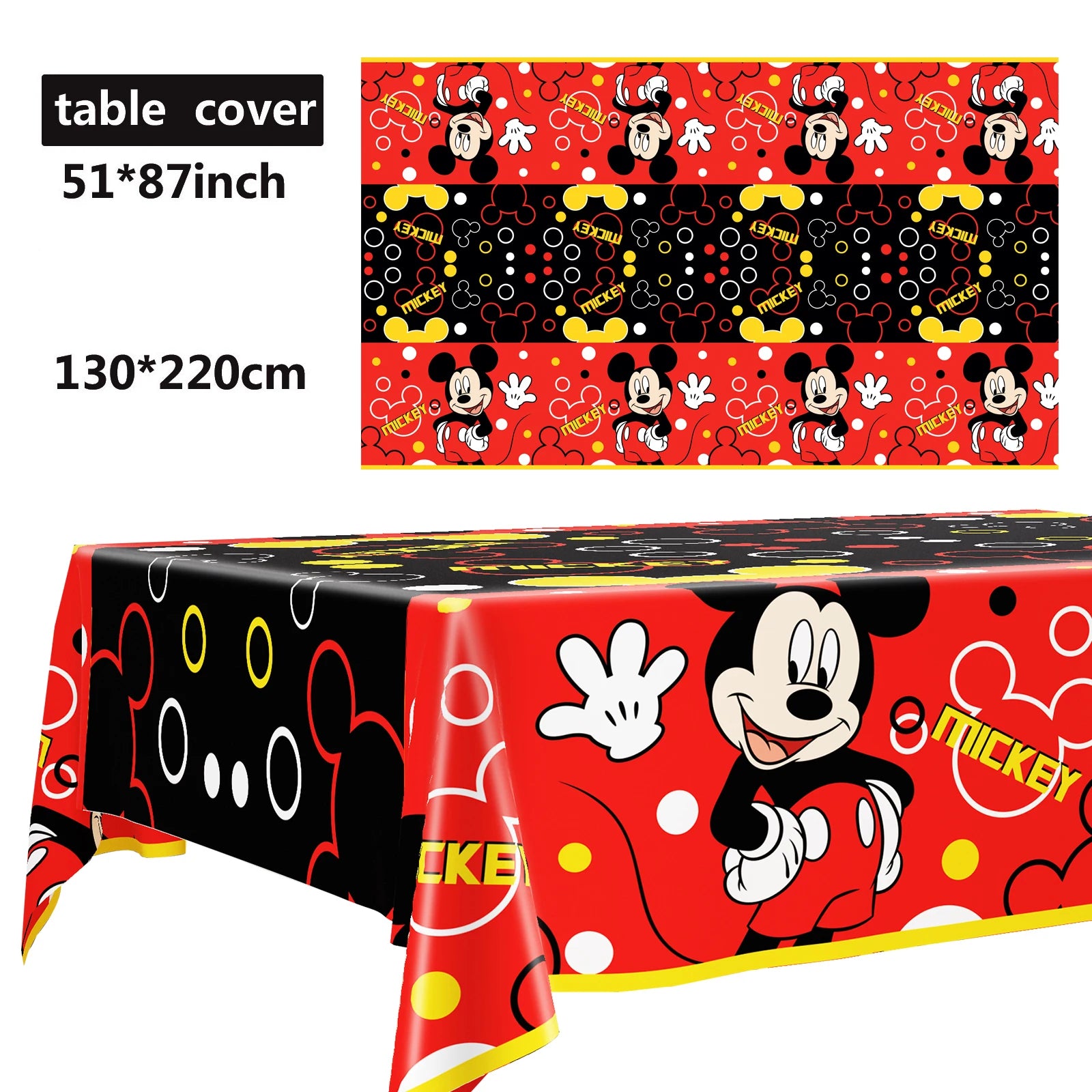 Disney Mickey Mouse Party Supplies Set for Kids Birthdays - Smarsty